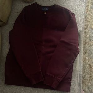Ralph Lauren Maroon Sweatshirt